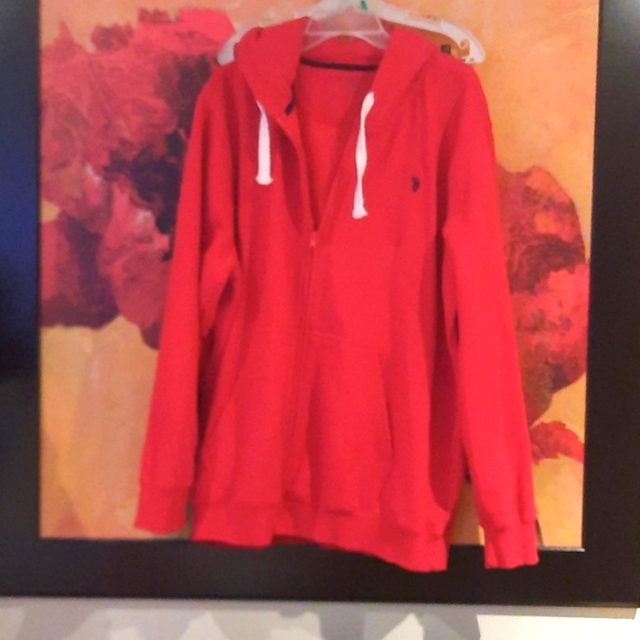 LNEW AUTHENTIC MEN'S US POLO HOODIE ZIP UP SWEATSHIRT BIG & TALL 3XL 💝 XXXL - Picture 1 of 8